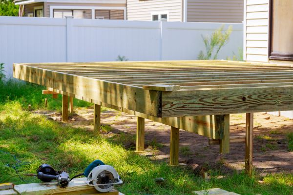 Elevated Deck Installation in Nashville