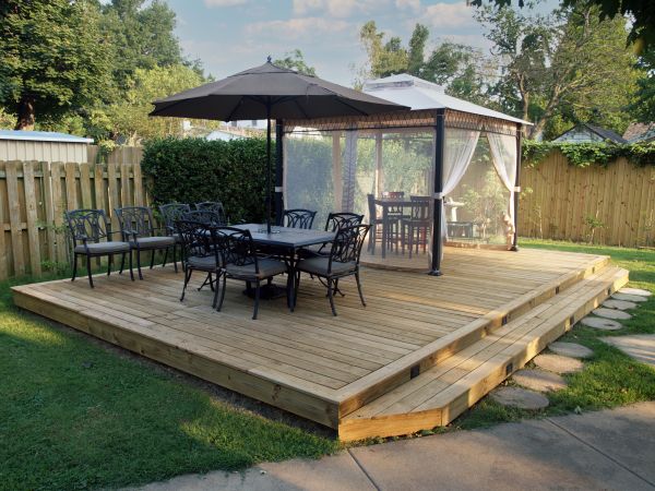 Backyard Deck Installation in Nashville