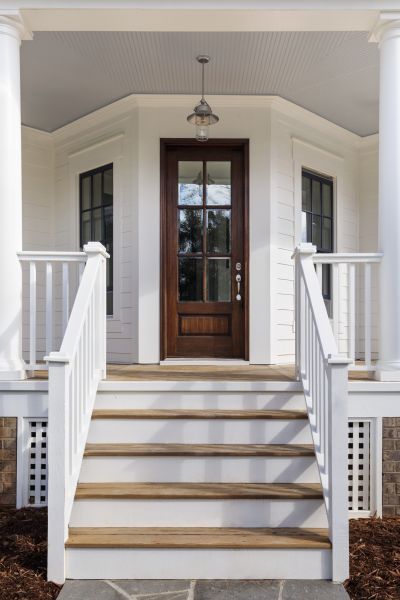 Stoop Railing Installation in Nashville