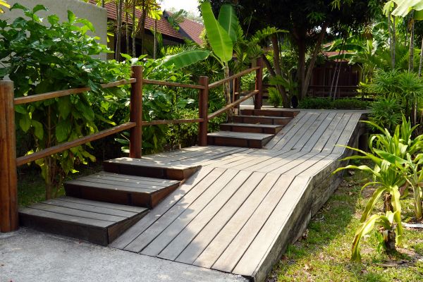 Wood Ramp Installation in Nashville