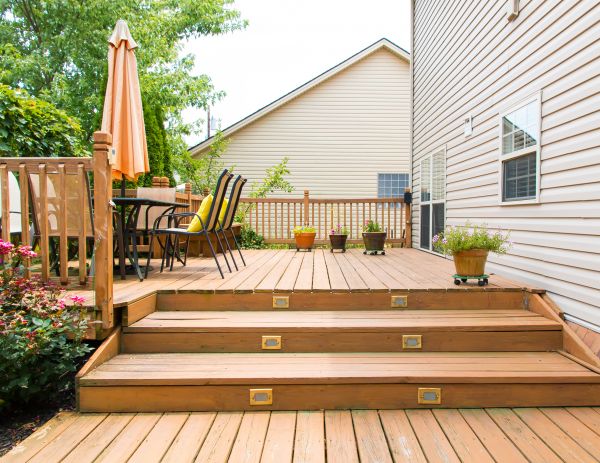 Wooden Patio Installation in Nashville
