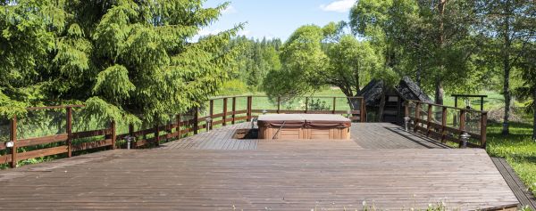 Spa Deck Building